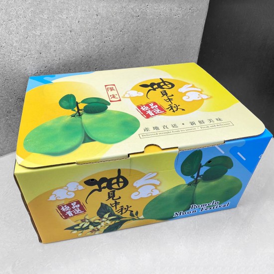 【預購9折】40年麻豆老欉文旦禮盒 5斤（柚見中秋款）