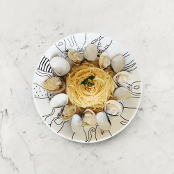 【食譜分享】柚肉和風醬_和風蛤蜊義大利麵