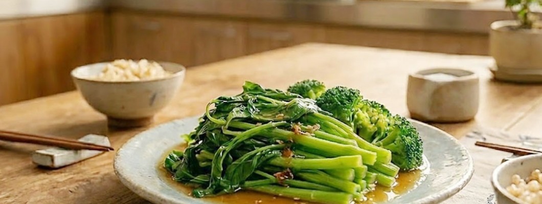 【快速上桌】下班快速料理推薦：這對「救星組合」讓燙青菜變高級餐廳料理｜懶人食譜