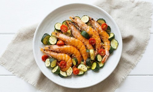 【減醣友善】低醣清爽新風味，柚香櫛瓜烤蝦輕鬆上手｜懶人食譜