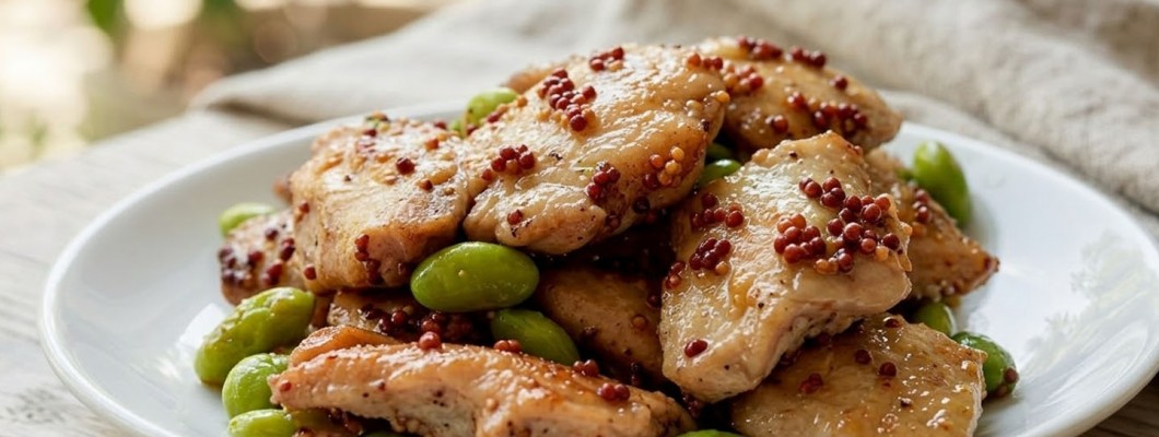 【減醣友善】飲控也能吃飽飽！超簡單常備菜藜麥毛豆雞丁｜懶人食譜