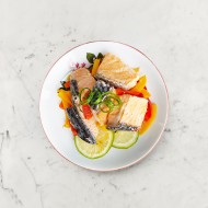 【食譜分享】柚肉和風醬_鮭魚南蠻漬