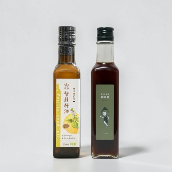 穀穀紫蘇籽油＋柚肉和風醬