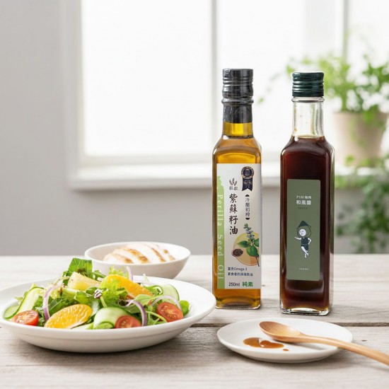 穀穀紫蘇籽油＋柚肉和風醬