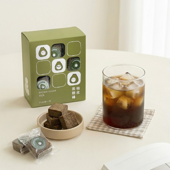 柚皮黑糖磚×4盒