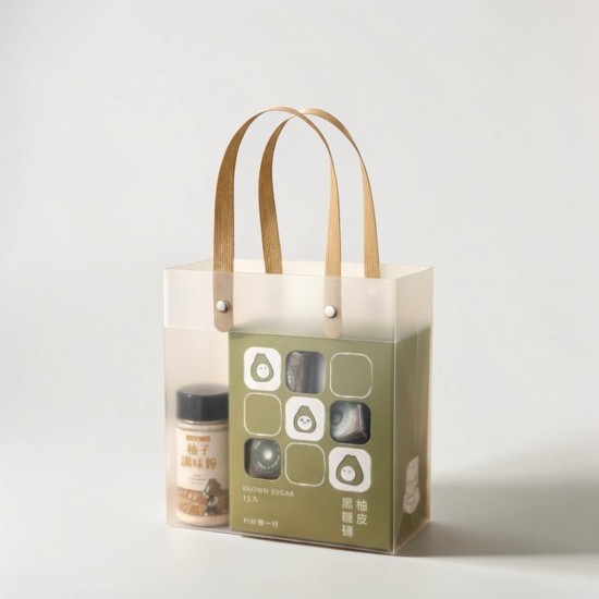 柚香過好年小禮袋｜柚皮黑糖磚×柚香調味粉