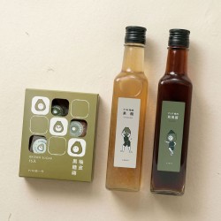 柚皮黑糖磚2盒+醬醋雙拼